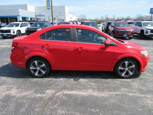 Red 2017 Chevrolet Sonic Premier