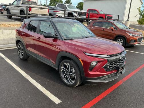 Crimson Metallic 2024 Chevrolet Trailblazer RS