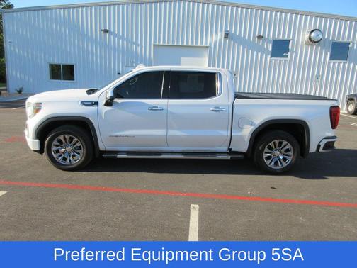 White Frost Tri-Coat 2020 GMC Sierra 1500 Denali