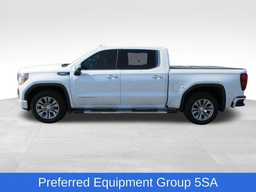 White Frost Tri-Coat 2020 GMC Sierra 1500 Denali