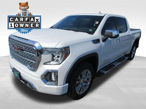 White Frost Tri-Coat 2020 GMC Sierra 1500 Denali