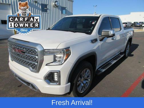 White Frost Tri-Coat 2020 GMC Sierra 1500 Denali