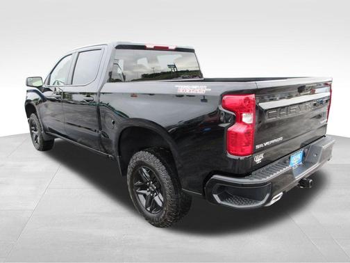 Black 2026 Chevrolet Silverado 1500 Custom Trail Boss