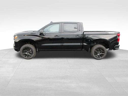 Black 2026 Chevrolet Silverado 1500 Custom Trail Boss