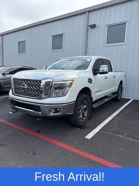 White 2017 Nissan Titan XD SL