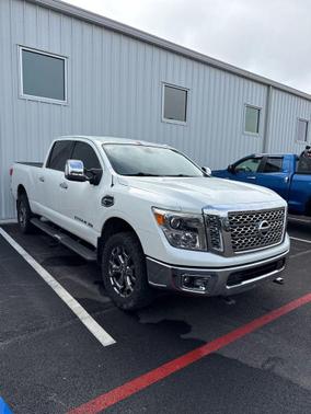 White 2017 Nissan Titan XD SL