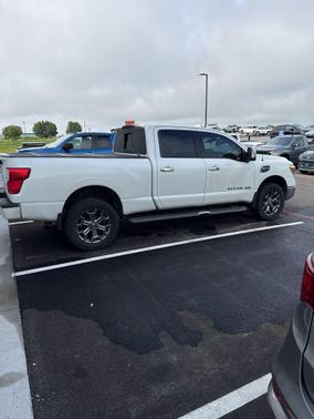 White 2017 Nissan Titan XD SL