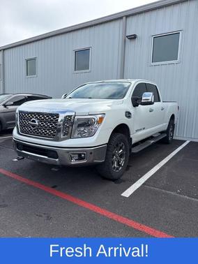 White 2017 Nissan Titan XD SL