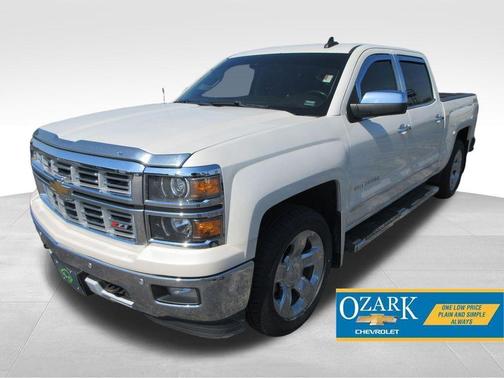White Diamond Clearcoat 2015 Chevrolet Silverado 1500 LTZ
