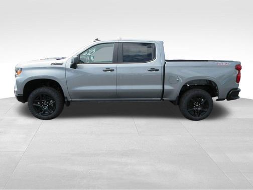 Sterling Gray Metallic 2026 Chevrolet Silverado 1500 Custom Trail Boss