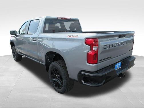 Sterling Gray Metallic 2026 Chevrolet Silverado 1500 Custom Trail Boss