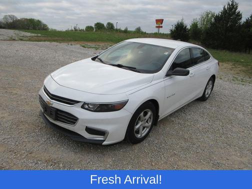 Summit White 2017 Chevrolet Malibu 1LS