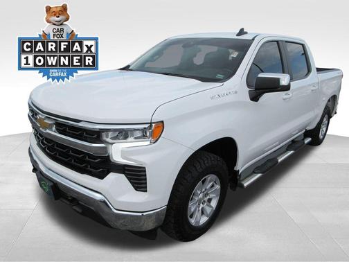 Summit White 2023 Chevrolet Silverado 1500 LT