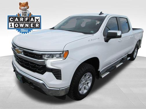 Summit White 2023 Chevrolet Silverado 1500 LT