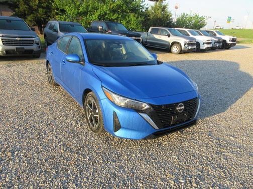 Electric Blue Metallic 2024 Nissan Sentra SV