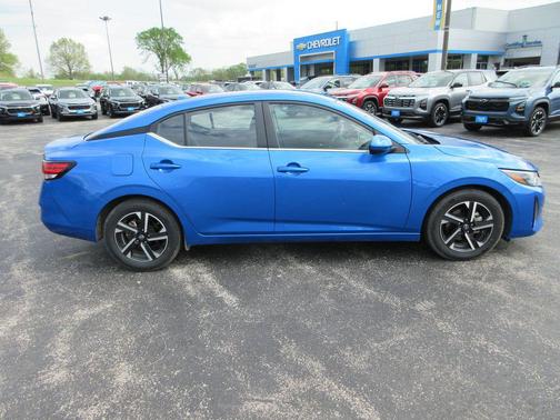 Electric Blue Metallic 2024 Nissan Sentra SV