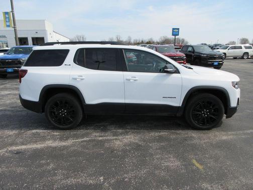 Summit White 2023 GMC Acadia SLE