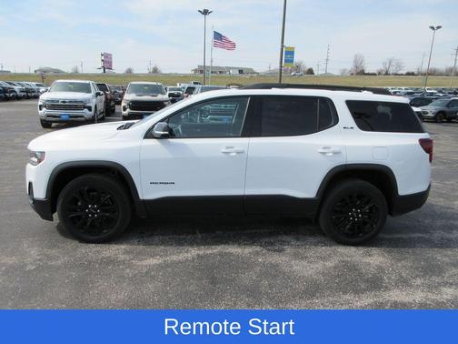 Summit White 2023 GMC Acadia SLE