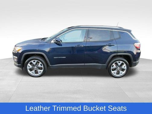 Jazz Blue Pearlcoat 2017 Jeep Compass Limited
