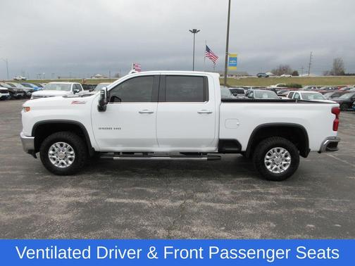 Summit White 2022 Chevrolet Silverado 3500 LTZ