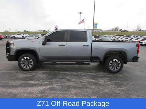 Sterling Gray Metallic 2024 Chevrolet Silverado 2500 Custom