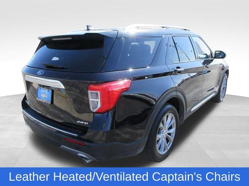 Black Metallic 2023 Ford Explorer Limited