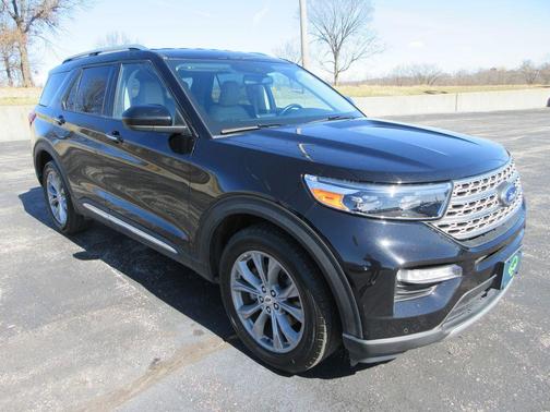 Black Metallic 2023 Ford Explorer Limited