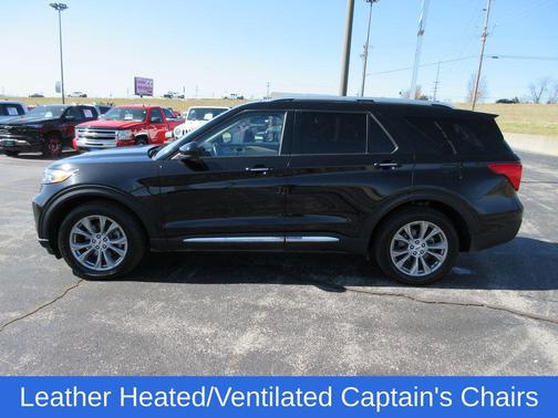 Black Metallic 2023 Ford Explorer Limited