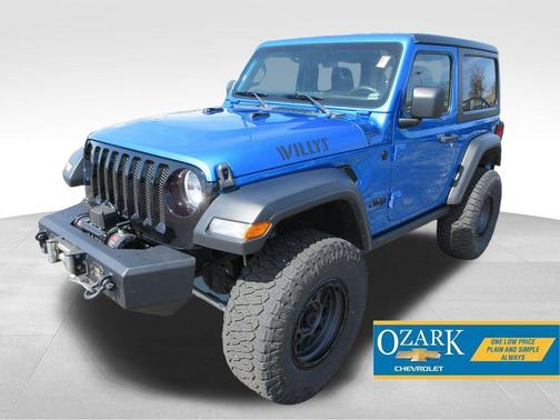 Hydro Blue Pearl 2022 Jeep Wrangler Sport