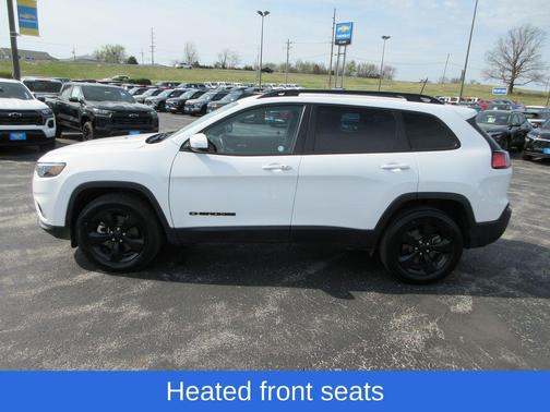 Bright White Clearcoat 2021 Jeep Cherokee Latitude Plus
