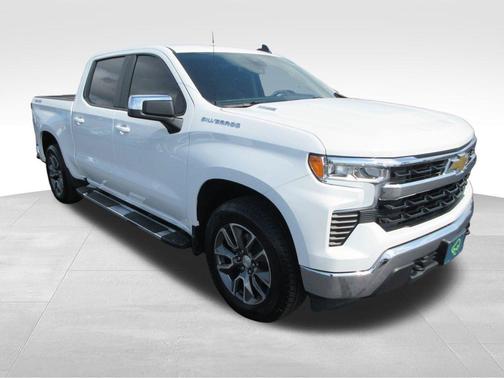 Summit White 2023 Chevrolet Silverado 1500 LT
