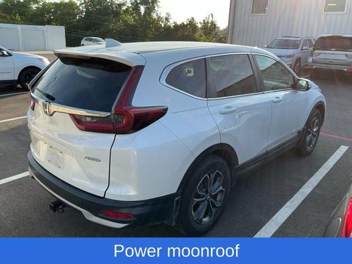 Platinum White Pearl 2021 Honda CR-V EX-L