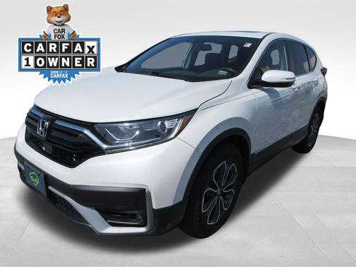 Platinum White Pearl 2021 Honda CR-V EX-L