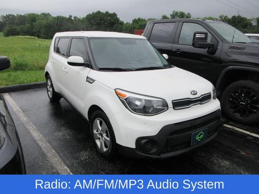 Clear White 2019 Kia Soul Base