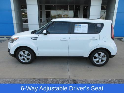 Clear White 2019 Kia Soul Base