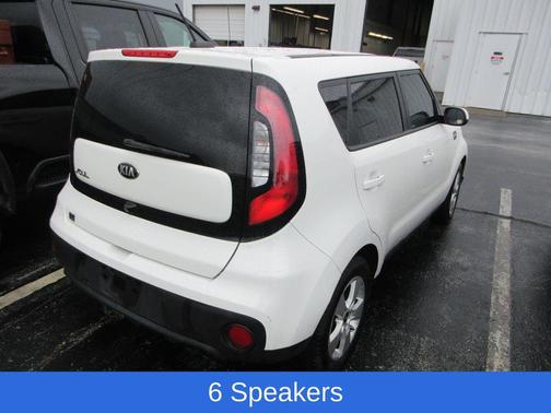 Clear White 2019 Kia Soul Base