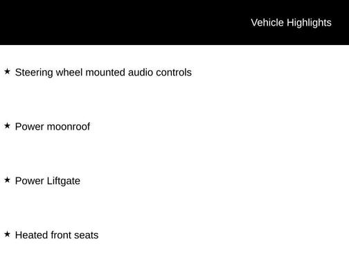 Black 2021 Toyota Highlander XLE