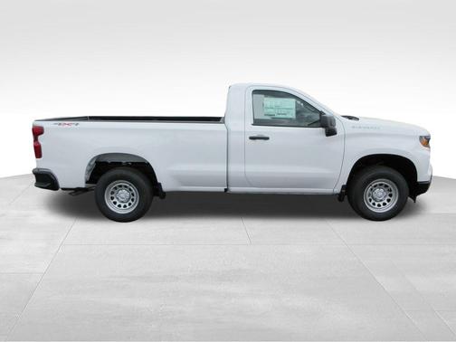 Summit White 2026 Chevrolet Silverado 1500 WT