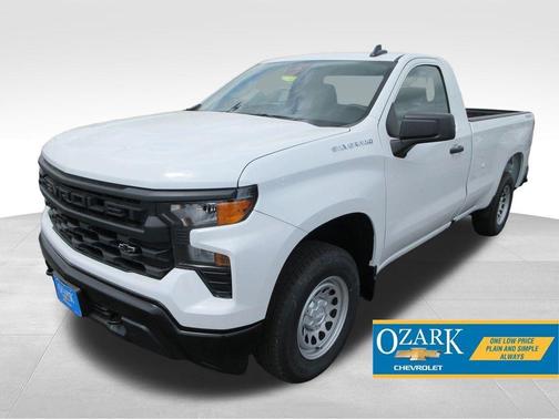 Summit White 2026 Chevrolet Silverado 1500 WT
