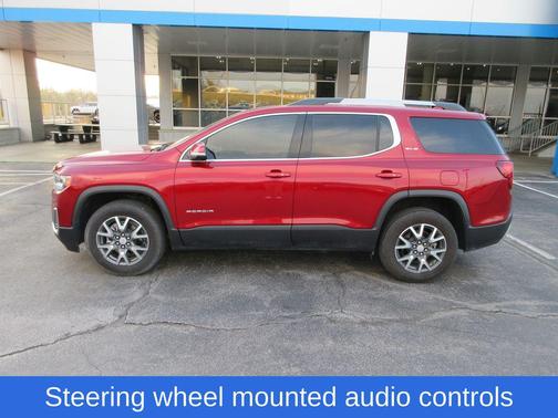 Volcanic Red 2023 GMC Acadia SLE
