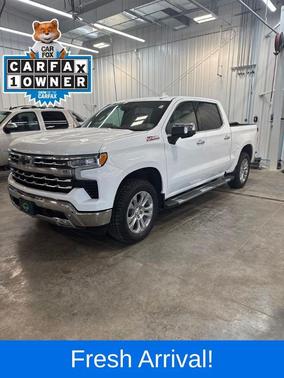 Summit White 2025 Chevrolet Silverado 1500 LTZ