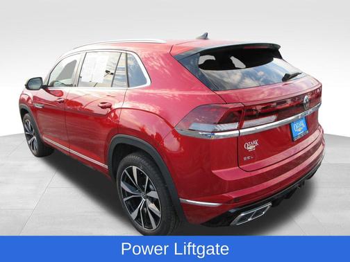 Aurora Red Metallic 2025 Volkswagen Atlas Cross Sport 2.0T SEL Premium R-Line