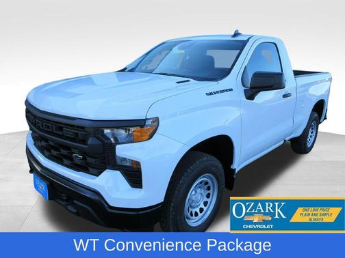 Summit White 2026 Chevrolet Silverado 1500 WT