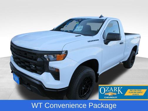 Summit White 2026 Chevrolet Silverado 1500 WT