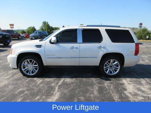White Diamond Clearcoat 2013 Cadillac Escalade Platinum Edition