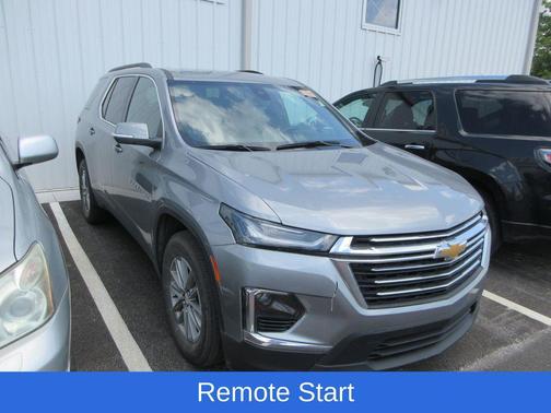 Sterling Gray Metallic 2023 Chevrolet Traverse LT Cloth
