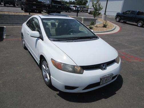 White 2008 Honda Civic EX