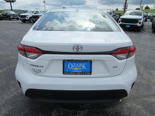 White 2023 Toyota Corolla LE