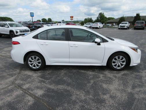 White 2023 Toyota Corolla LE