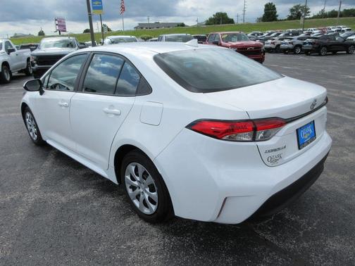 White 2023 Toyota Corolla LE